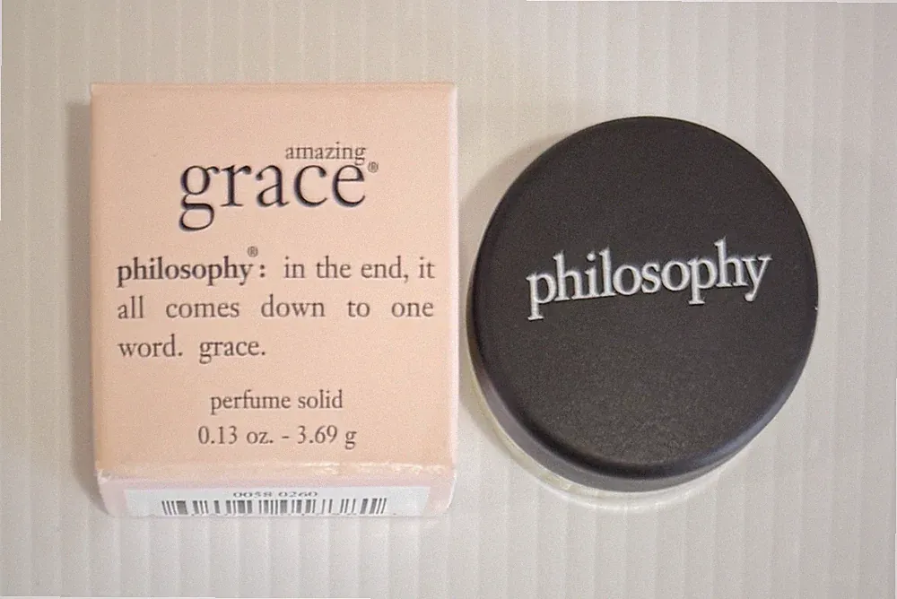 NEW Philosophy AMAZING GRACE PERFUME SOLID 0.13oz/3.69g 2004 Mini NIB