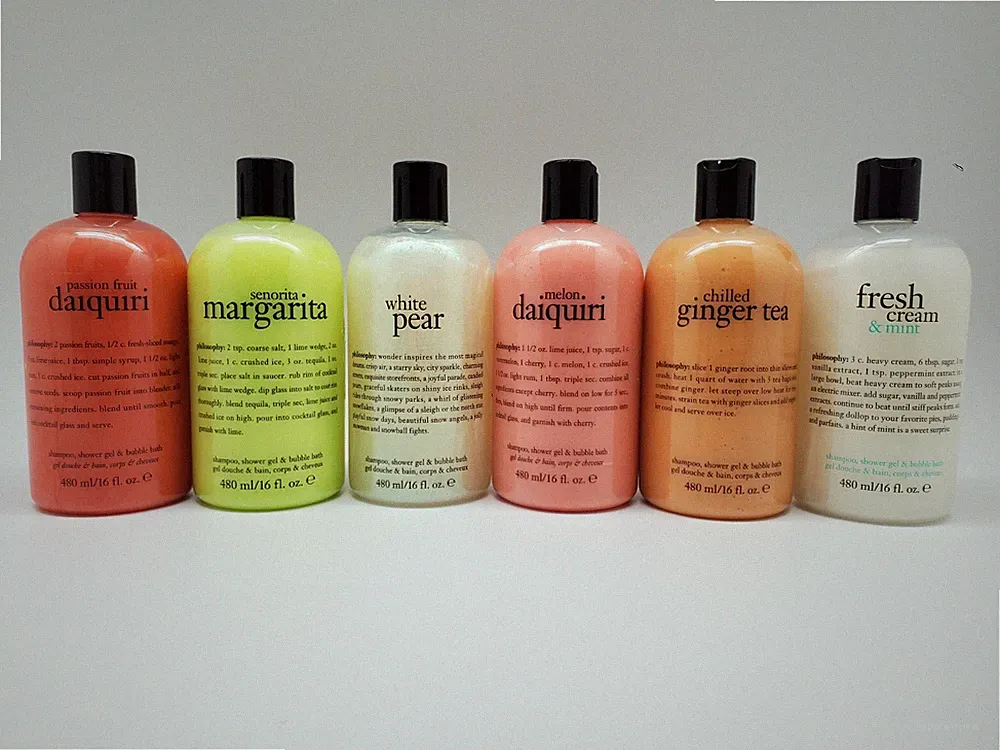 PHILOSOPHY 3 IN 1 Shampoo, Shower Gel, Bubble Bath 16 fl oz Each ~ Choose Scent