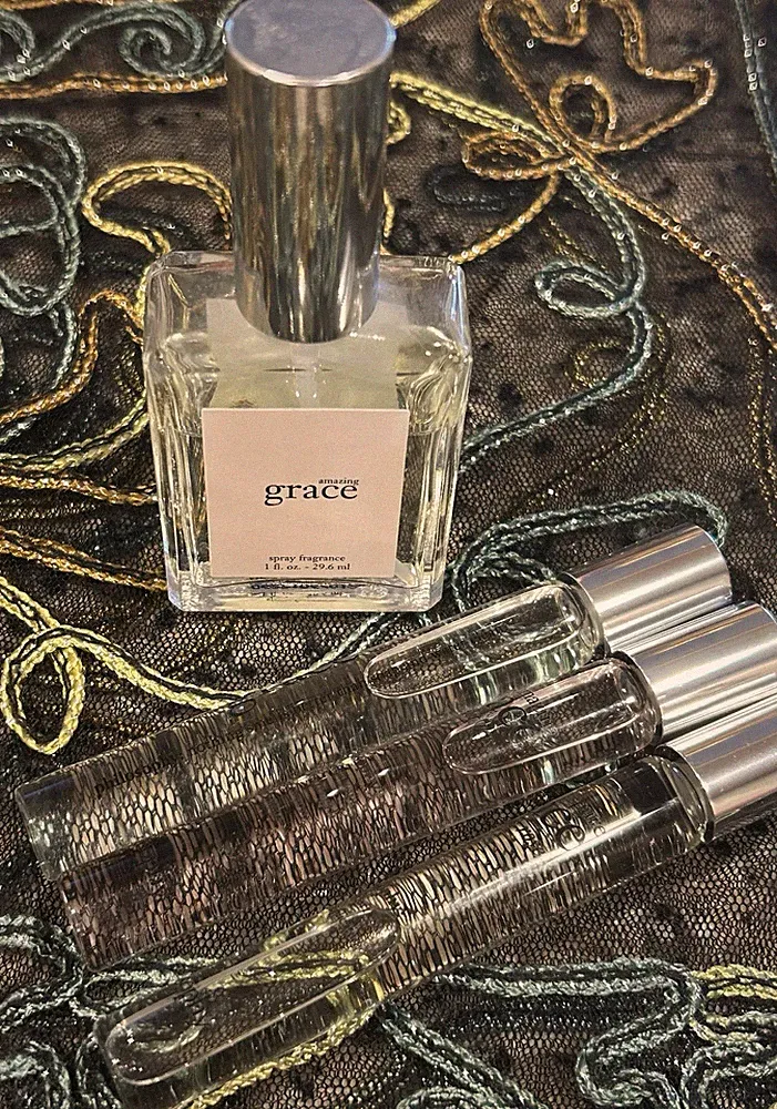 Philosophy Amazing Grace Ballet Rose Pure Grace NudeRose Rollerball Perfume Lot