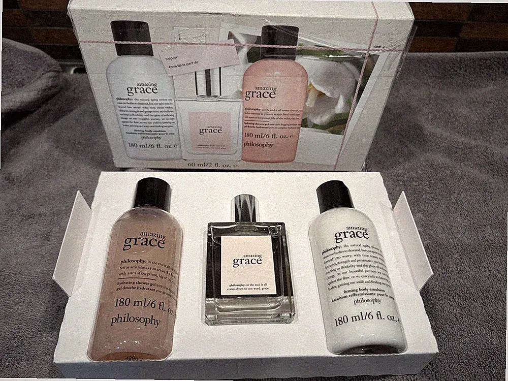 Philosophy Amazing Grace Fragrance for Women 3 Piece Gift Set