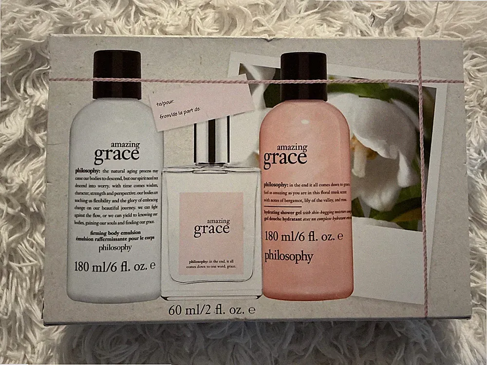 Philosophy Amazing Grace Gift Set - EDT Perfume/Lotion/Shower Gel