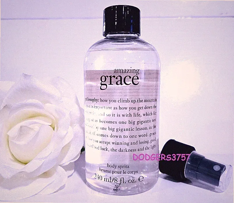 PHILOSOPHY AMAZING GRACE PERFUMED BODY SPRITZ 8 OZ BRAND NEW- AMAZING! SEALED