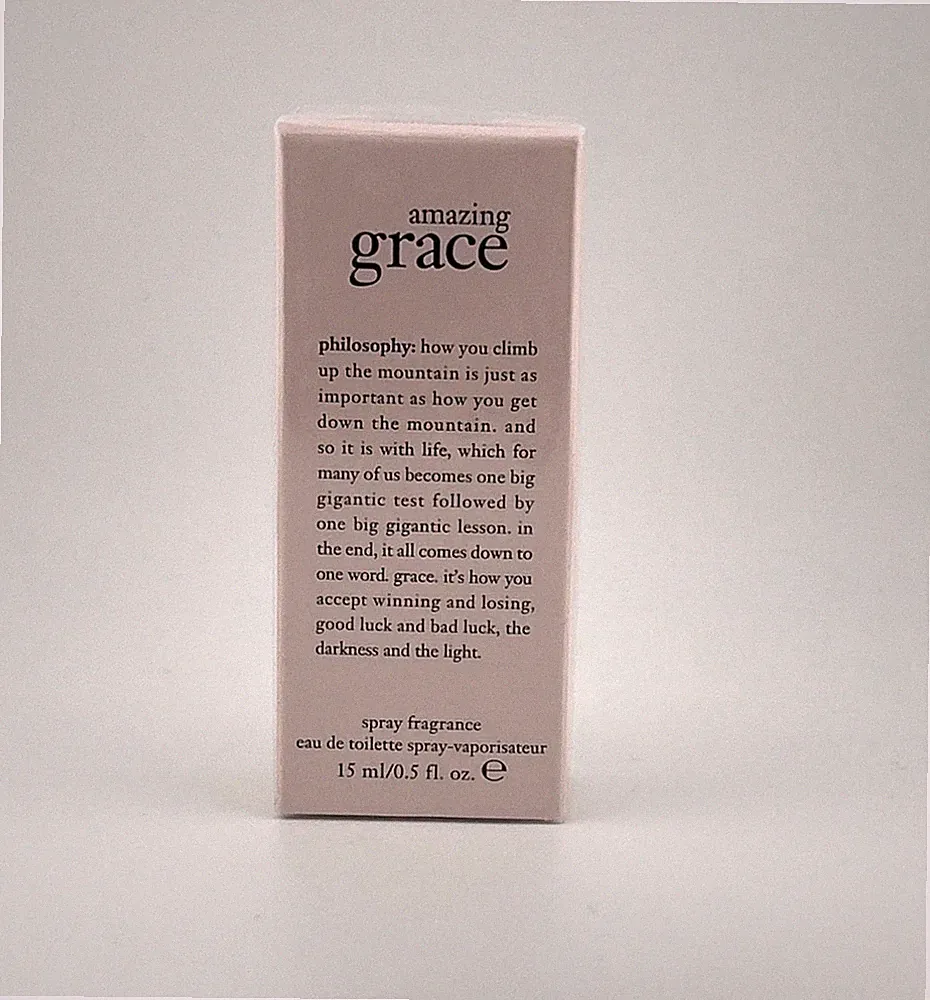 Philosophy Amazing Grace Spray Fragrance – 0.5oz / 15ml – Unsealed