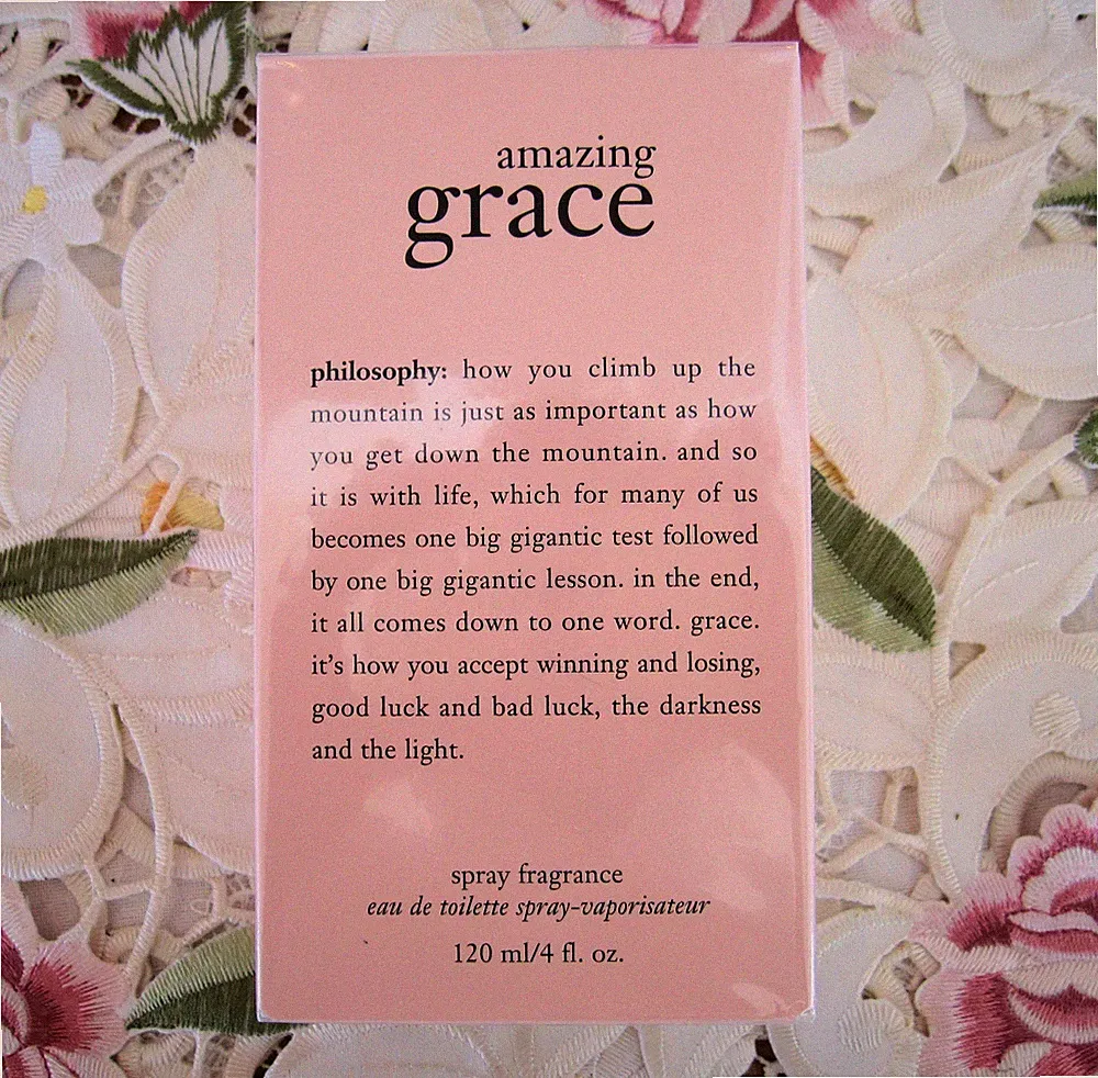 ~PHILOSOPHY~AMAZING GRACE~SPRAY FRAGRANCE~Eau de Toilette~4 oz *NIB*