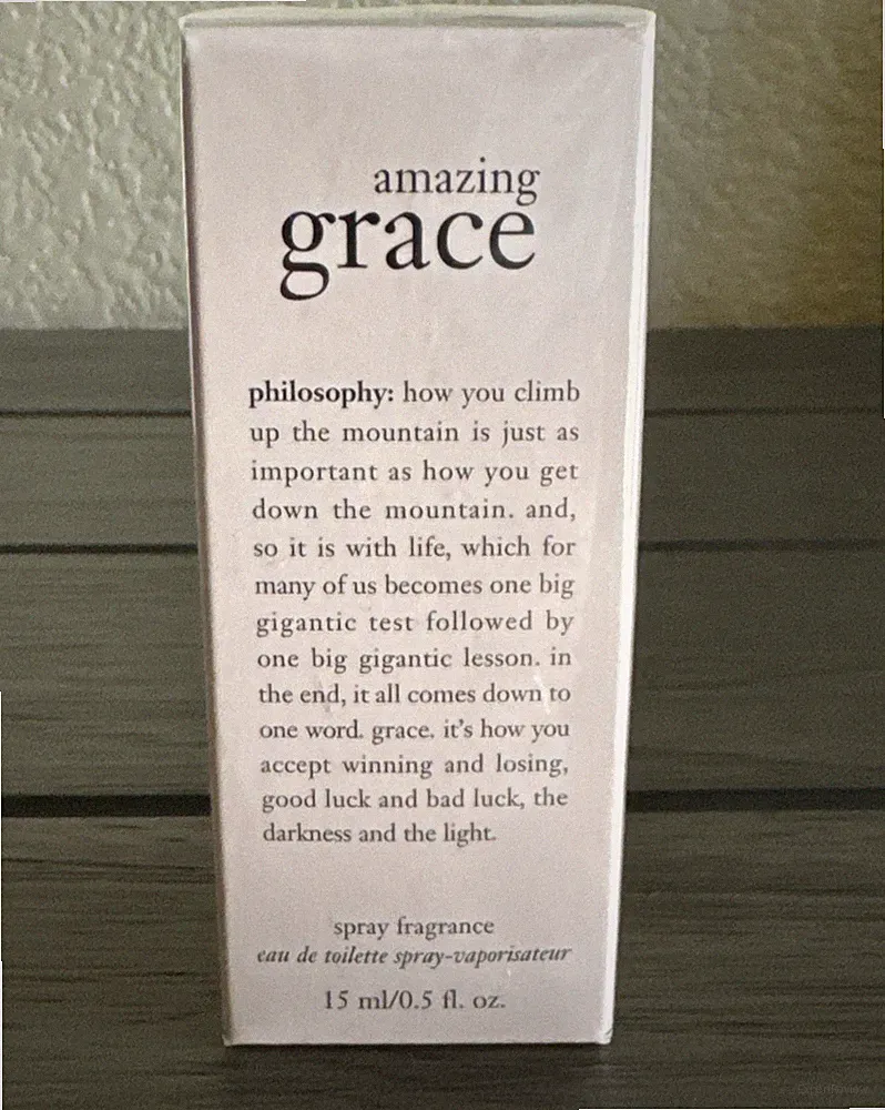 Philosophy Amazing GRACE Spray Fragrance Travel 0.5 fl. oz NEW SEALED