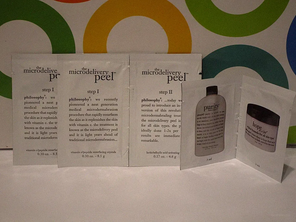PHILOSOPHY ~ ASSORTED VIAL PACKS ~ 3 ML & 0.30 OZ