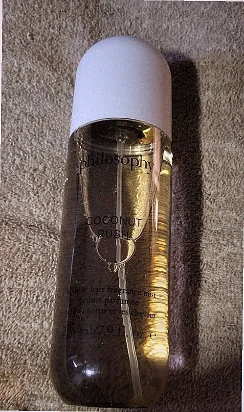 Philosophy Body & Hair Fragrance Mist - Coconut Rush- 7.9oz - New