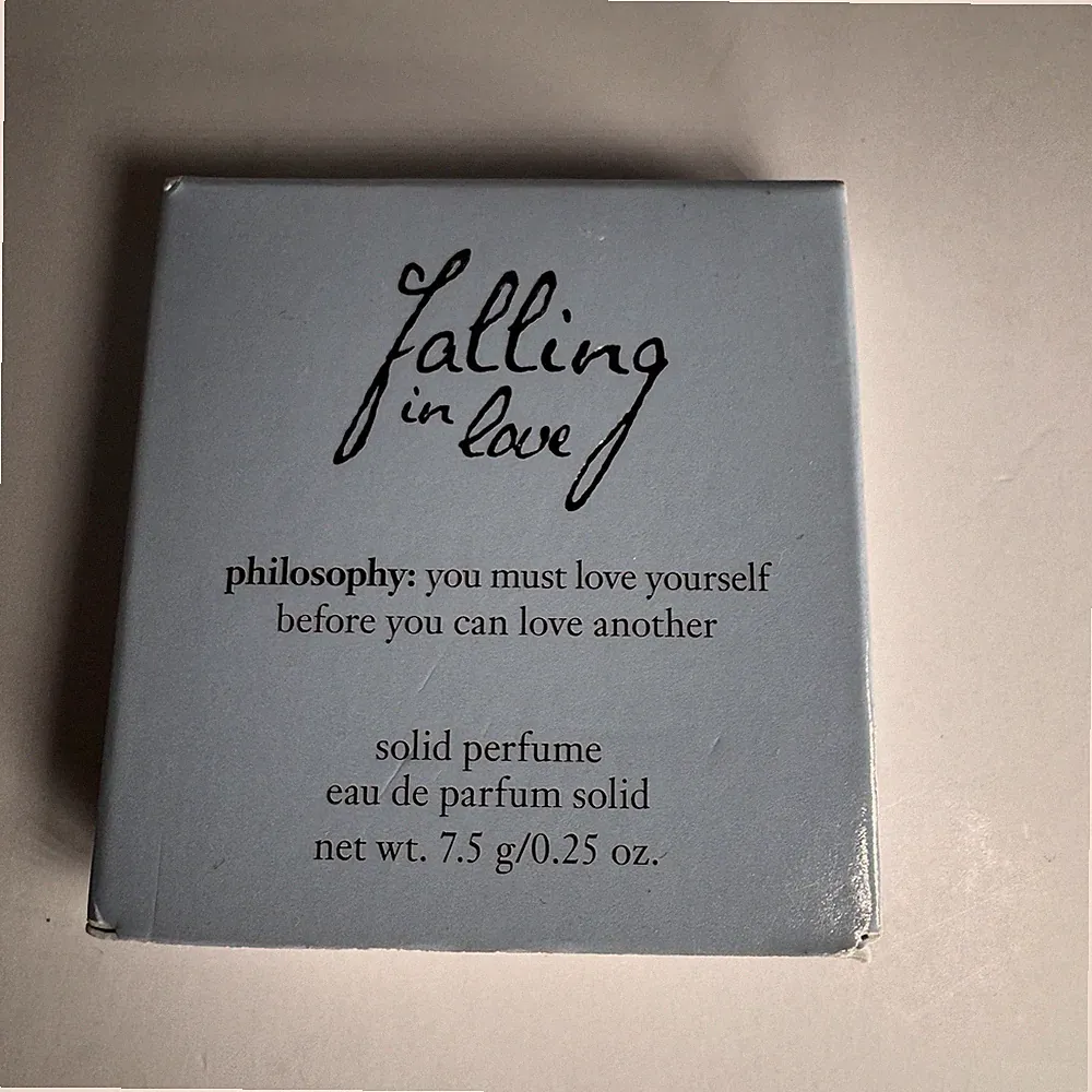 Philosophy Falling In Love Solid Perfume Compact 0.25oz 7.5g New