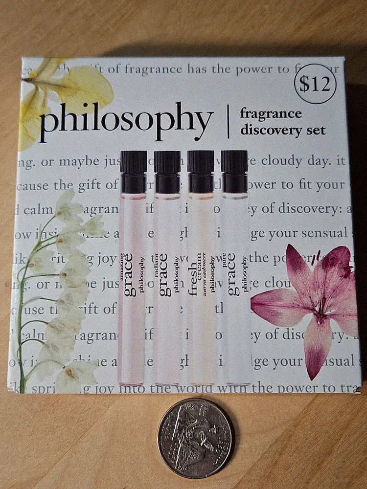 PHILOSOPHY Fragrance DISCOVERY SET 4 FRAGRANCES Holiday 2024 #RA-48