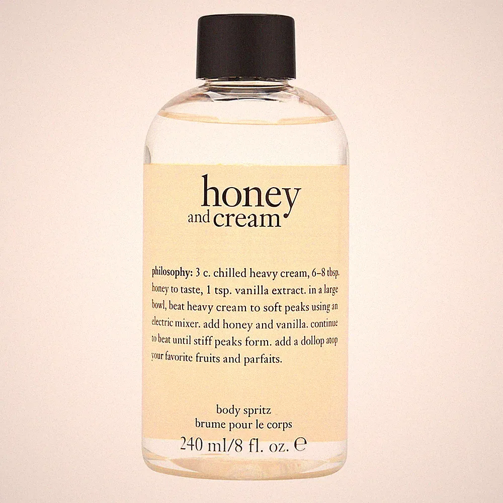Philosophy Honey and Cream 8.0 oz Body Spritz (No Pump) Brand New