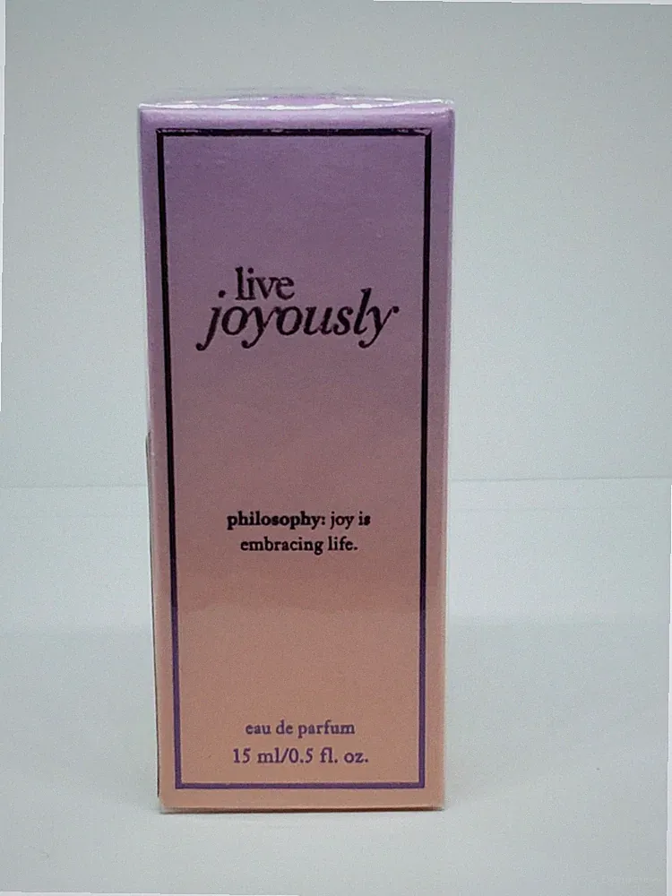 Philosophy Live Joyously Eau De Parfum Spray .5 oz New In Box - SEALED