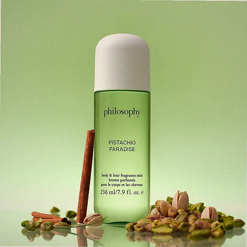 philosophy Pistachio Paradise Body & Hair Fragrance Mist, 7.9 oz.