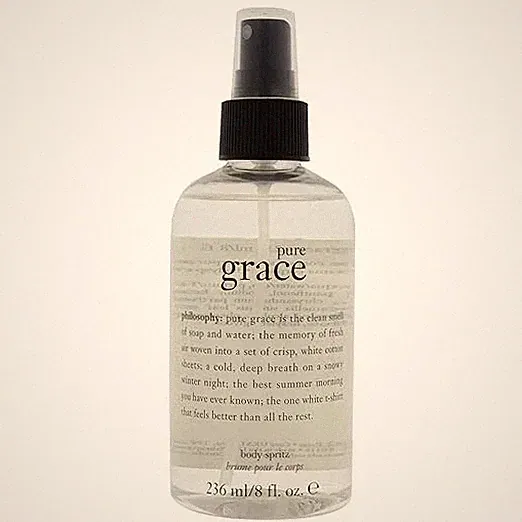 PHILOSOPHY PURE GRACE BODY SPRITZ ~ 8 FL OZ ~ BRAND NEW WITH PUMP ~ DISCONTINUED