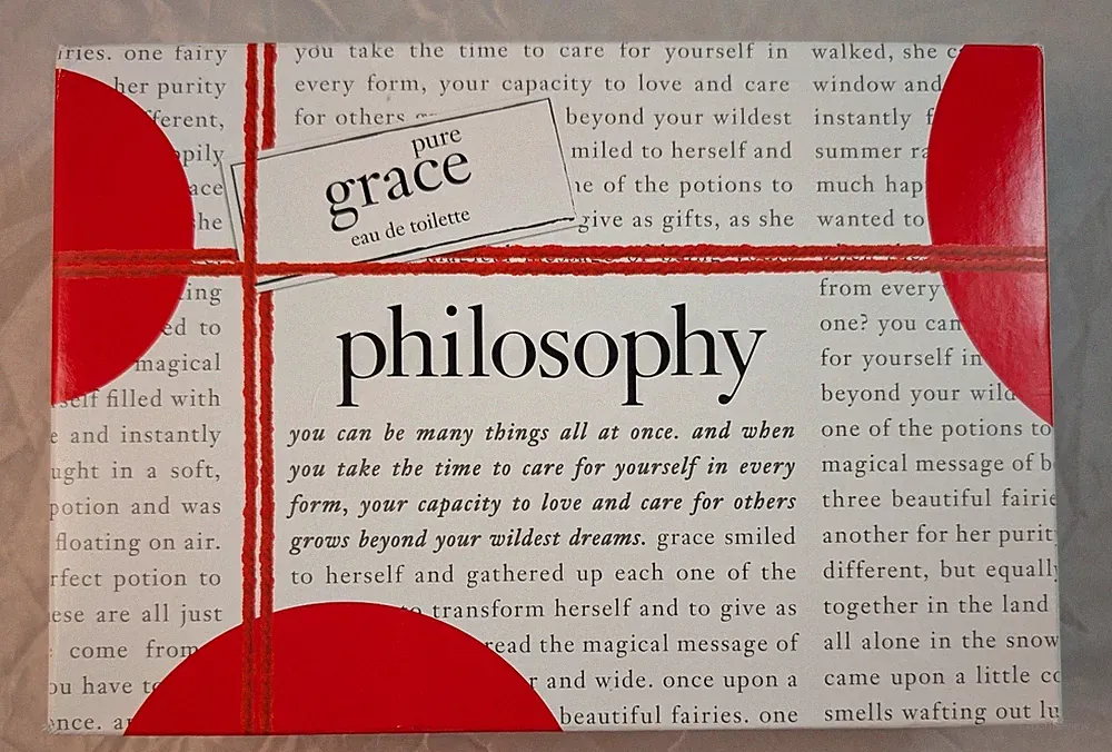 Philosophy Pure Grace Gift Set 8 oz Shower Gel, Lotion, 2 fl oz Spray Fragrance