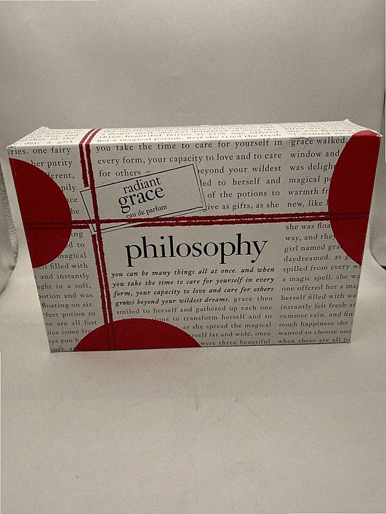 Philosophy Radiant Grace Eau De Parfum Perfume Gift Set Trio - New