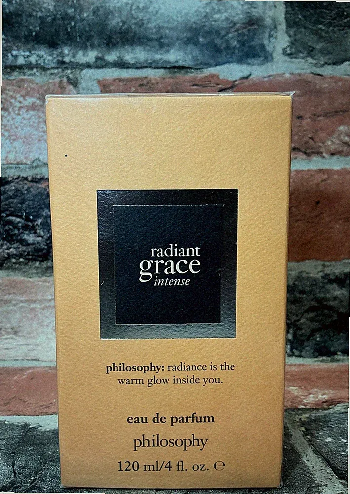 Philosophy Radiant Grace Intense Eau de Parfum Spray Fragrance 4 fl oz Seal NIB