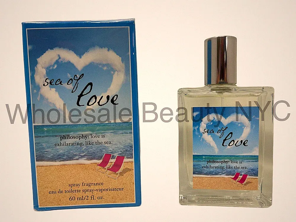 Philosophy Sea of Love Spray Fragrance - Eau de Toilette Spray - 2oz/60ml - New