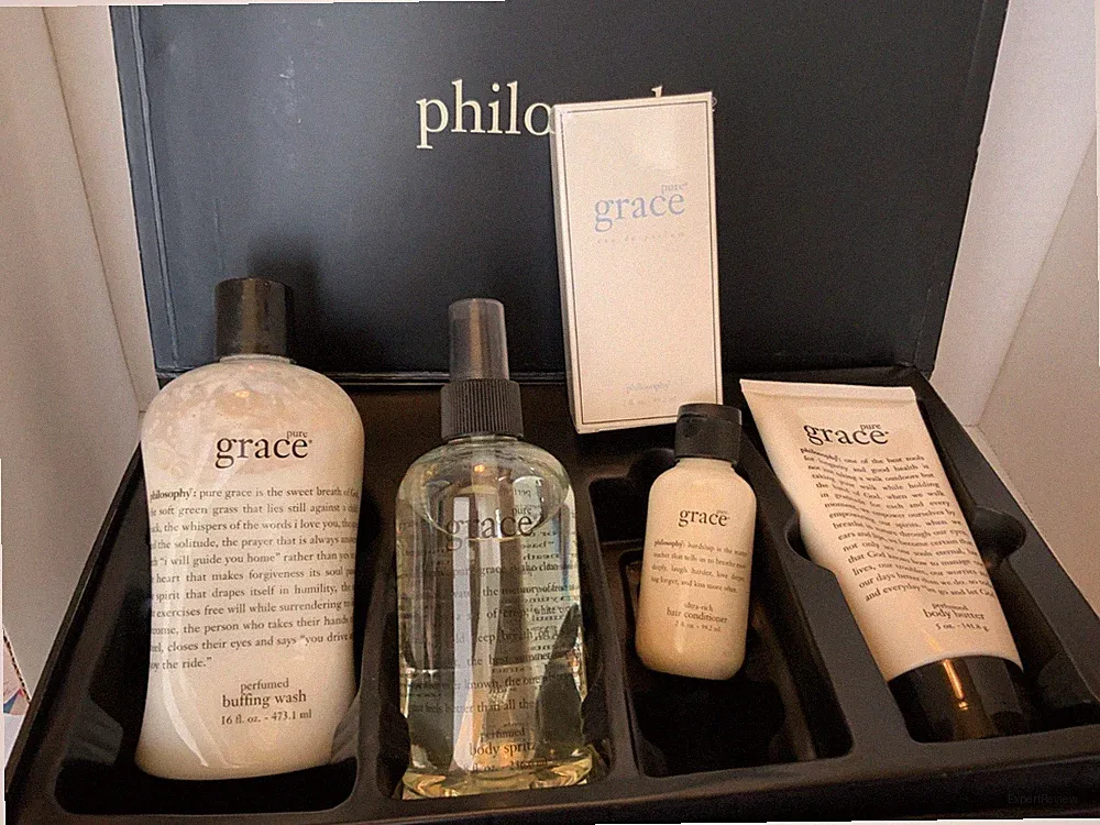 RARE PHILOSOPHY PURE GRACE 5PIECE SET BODY WASH SPRITZ & BUTTER PARFUM SEALED