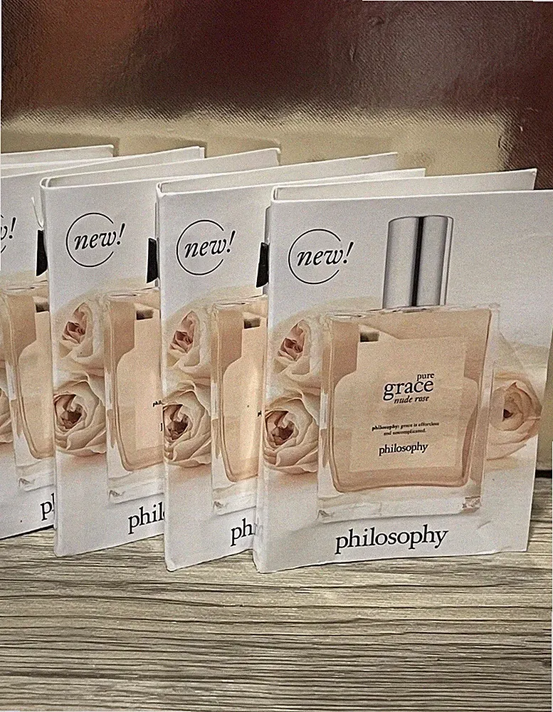 X4 NEW PHILOSOPHY PURE GRACE NUDE ROSE EAU DE TOILETTE PERFUME 1.5 ML / 0.05 OZ